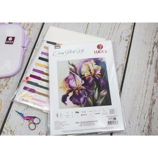 Luca-S Iris Burgermeister Counted Cross Stitch Kit